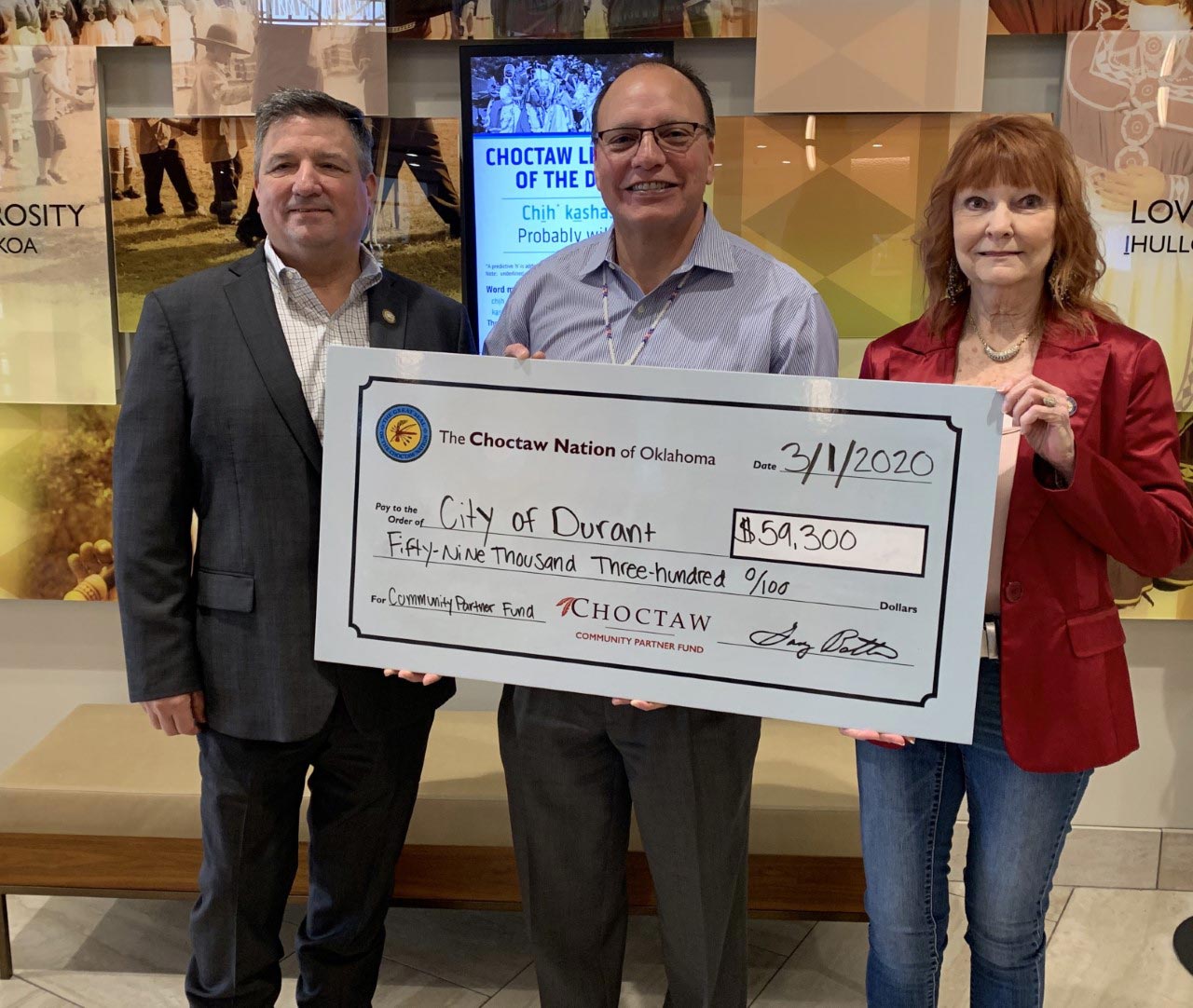 Choctaw Community Partner Fund Awards more than $66,100 to City of ...